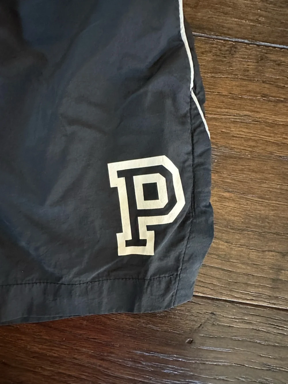 PINK Victoria's Secret Black Athletic Shorts with Drawstring- Size Medium
